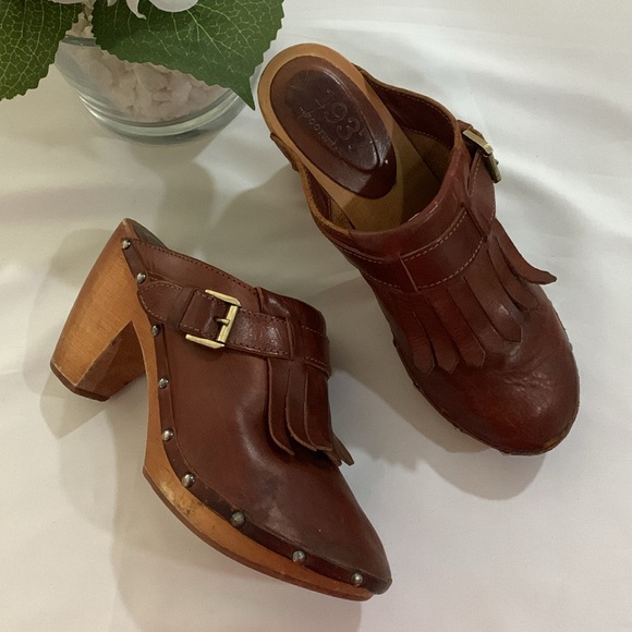 🔥1/2 OFF SUMMER SALE🔥 VINTAGE 1937 Footwear Studded Clog Mule - Picture 10 of 12